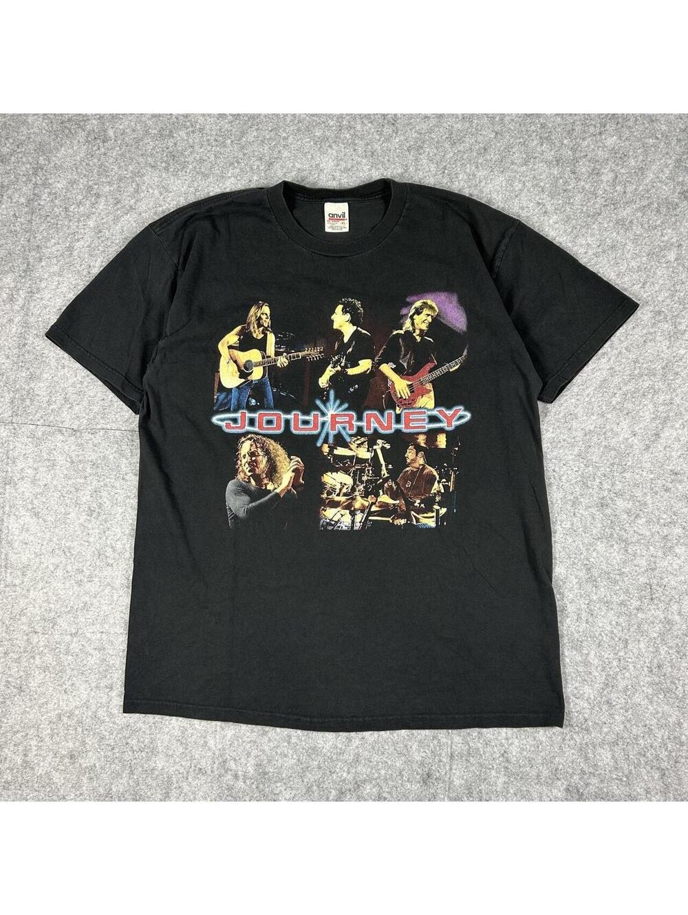 Vintage 90s Journey Summer Tour 1999 Double Sided Band T-Shirt Size XL